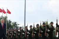 Cumhurbaşkanı Erdoğan KKTC'de! Kıbrıs Barış Harekatı'nın 50. Yılına Özel Resepsiyon