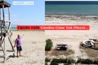 Eğirdir Gölü'nün Dramı Üzüyor! 74 Yılda 12,8 Metre Su Kaybetti...