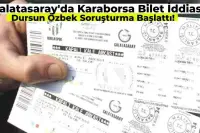 Galatasaray Başkanı Dursun Özbek Karaborsa Biletleriyle Alakalı Suç Duyurusunda Bulundu