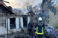 Giresun'da Ev Yangını: 1 İtfaiye Eri Hastaneye Kaldırıldı