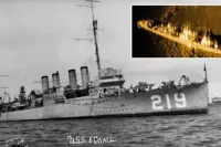 İkinci Dünya Savaşı'nda Batırılan USS Edsall Gemisi 81 Yıl Sonra Hint Okyanusu'nda Bulundu