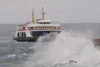 Marmara Denizi'nde Hava Muhalefeti Nedeniyle Seferler Durduruldu