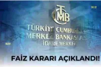 SON DAKİKA! Merkez Bankası Faiz Kararı Belli Oldu!
