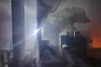 Çanakkale'de Ahşap Üretim Atölyesinde Yangın!