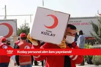 Kızılay KPSS'li, KPSS'siz personel alımı yapacak! Hemen başvurun