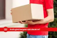 Arefe günü kargolar açık mı? Kargolar arefe gününde kaça kadar açık?
