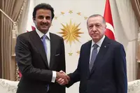 Cumhurbaşkanı Erdoğan, Katar Emiri ile Görüştü