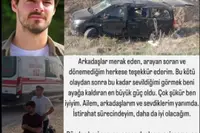 Kaza Sonrası Berk Atan'dan İlk Açıklama