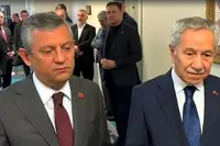 CHP Lideri Özel, Bülent Arınç'ı Ziyaret Etti