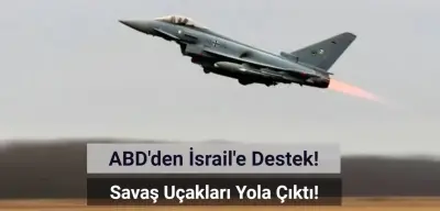 ABD İsrail'e İlave Savaş Uçakları Gönderiyor