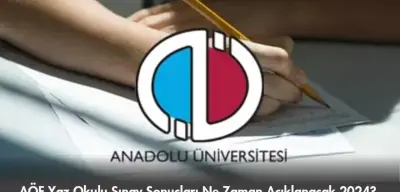 AÖF Yaz Okulu Sınav Sonuçları Ne Zaman Açıklanacak 2024?