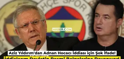 Aziz Yıldırım’ın Adnan Oktar İfadesi Ortaya Çıktı: Sözlerim Resmi Belgelere Dayanıyor