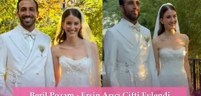 Beril Pozam ve Ersin Arıcı Evlendi! Yalı Çapkını Âşıkları Sonunda Kavuştu