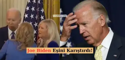 Biden Yine Yaptı Yapacağını! Bu Kez De Eşini Karıştırdı!