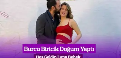 Burcu Biricik Kızı Luna’yı Kucağına Aldı