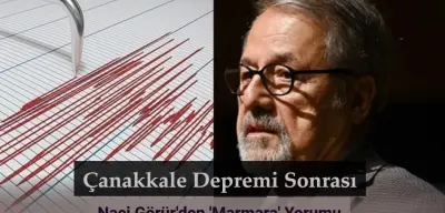 Çanakkale Depremi Sonrası Naci Görür'den 'Marmara' Yorumu