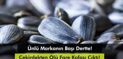 Çekirdekten Ölü Fare Kafası Çıktı! Paketinde 'Üstün Ödüllü' İbaresi Var!