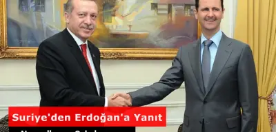 Cumhurbaşkanı Erdoğan Beşar Esad'a Zeytin Dalı Uzatmıştı: Suriye'den Yanıt Geldi