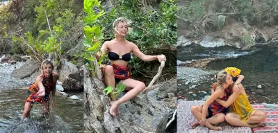 Doğum Gününü Kaz Dağları'nda Yoga Kampında Geçirdi