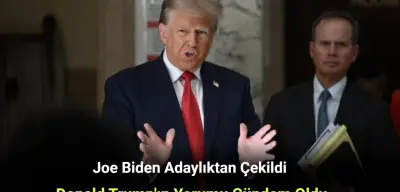 Donald Trump, Joe Biden'ın Adaylıktan Çekilmesine Bakın Nasıl Tepki Verdi?