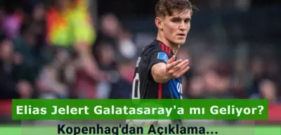 Elias Jelert Galatasaray’a Mı Transfer Oluyor? Kopenhag’dan Açıklama Geldi