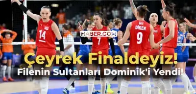 Filenin Sultanları Dominik Cumhuriyeti’ni Yendi! Olimpiyatlarda Çeyrek Finaldeyiz!