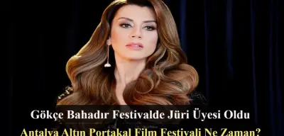 Gökçe Bahadır, Antalya Altın Portakal Film Festivali'nin Jüri Üyesi Oldu