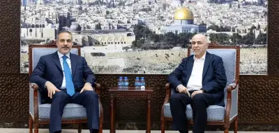 Hakan Fidan Doha'da Hamas Siyasi Bürosu Üyeleri ile Görüştü