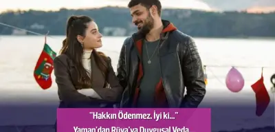 Halit Özgür Sarı’dan Simay Barlas’a Duygusal Veda: İyi Ki!
