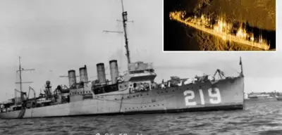 İkinci Dünya Savaşı'nda Batırılan USS Edsall Gemisi 81 Yıl Sonra Hint Okyanusu'nda Bulundu
