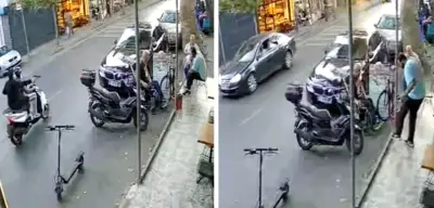 İstanbul Sarıyer'de Sokak Ortasında Dehşet!