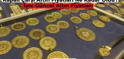 Kapalıçarşı Altın Fiyatları Güne Rekorla Başladı! Gram Altın Fiyatı Ne Kadar? 26 Ağustos Gram Altın Ne Kadar Oldu?