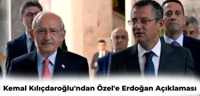 Kemal Kılıçdaroğlu’ndan Özgür Özel’e Erdoğan Göndermesi: Elini Sıkmayacağım