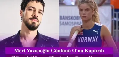 Kızıl Goncalar'ın Cüneyd'i Mert Yazıcıoğlu gönlünü 17 yaşındaki sporcuya kaptırdı! Olimpiyatlara damga vurmuştu