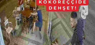 Kokoreççide Müşterilerin Gözü Önünde Dehşet Anları Yaşandı!