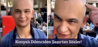 Konyalı Dilenciden Şaşırtan Sözler: “Ben Asıl Neden Utanırım Biliyor Musunuz?”