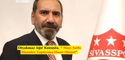Mecnun Otyakmaz: 'Hakem Maçı Sattı' Diyen Cezalandırılacak