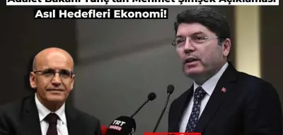 Mehmet Şimşek İstifa Etti İddiası için Bakan Tunç’tan Yanıt Geldi: Hedef Ekonomi!