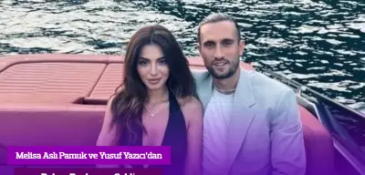 Melisa Aslı Pamuk ve Yusuf Yazıcı’dan Balayı Paylaşımı
