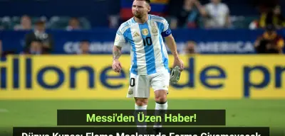 Messi, Arjantin'in Dünya Kupası Eleme Maçlarında Forma Giyemeyecek