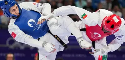 Milli Tekvandocu Hakan Reçber Paris 2024'te Çeyrek Finale Yükseldi