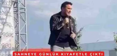 Mustafa Ceceli Sahneye Günlük Kıyafetle Çıktı Büyük Tepki Topladı!