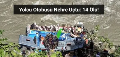 Nepal'de Yolcu Otobüsü Nehre Uçtu: 14 Ölü!