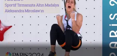 Paris 2024: Sportif Tırmanışta Altın Madalya Aleksandra Miroslaw'ın!