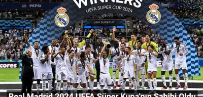 Real Madrid 2024 UEFA Süper Kupa'nın Sahibi Oldu