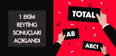Reyting Sonuçları 1 Ekim 2024 Salı: Dünün Reyting Birincisi Kim Oldu?