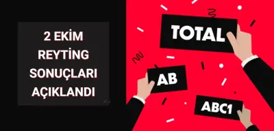 Reyting Sonuçları 2 Ekim 2024 Çarşamba: Dünün Reyting Birincisi Kim Oldu?