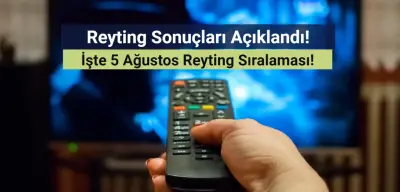 Reyting Sonuçları 5 Ağustos 2024: Dünün Reyting Birincisi Kim Oldu?