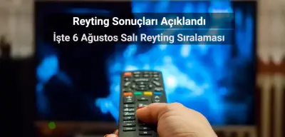 Reyting Sonuçları 6 Ağustos 2024: Dünün Reyting Birincisi Kim Oldu?