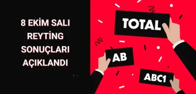 Reyting Sonuçları 8 Ekim 2024 Salı: Dünün Reyting Birincisi Kim Oldu?